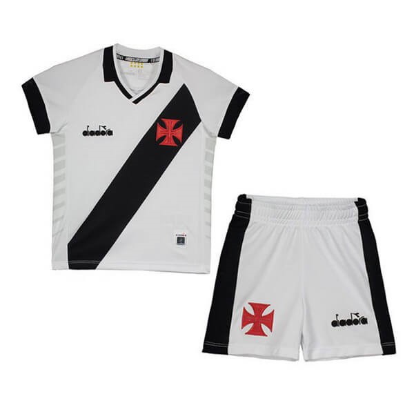 Camiseta Vasco da Gama Diadora Replica Segunda Ropa Niño 2019/20 Blanco